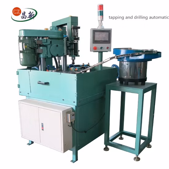 Non Standard New Customized Nut Drilling and Tapping Machine Automatic Cx-8510 & Cx-4508