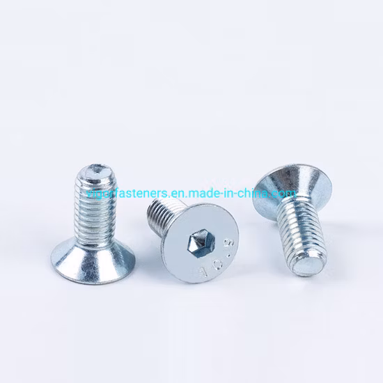 DIN7991 douille hexagonale tête fraisée tête cylindrique serrer les vis américaines Chicago M4m5m6m1/4m5/16